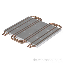 Kupferrohre Kaltplatte im Kühlsystem